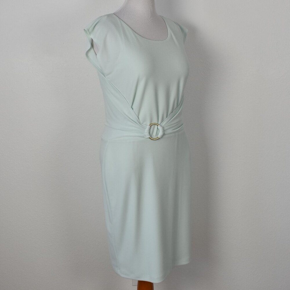 Calvin Klein Wrap Style Dress Mint - 12 - Picture 9 of 10